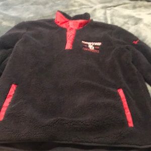 Boston university heavy black sweatshirt size large